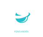 logo fontaneria balderas blanco